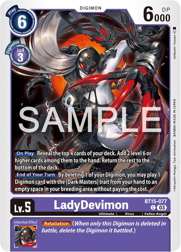 LadyDevimon [BT15-077] [Superar el Apocalipsis] 