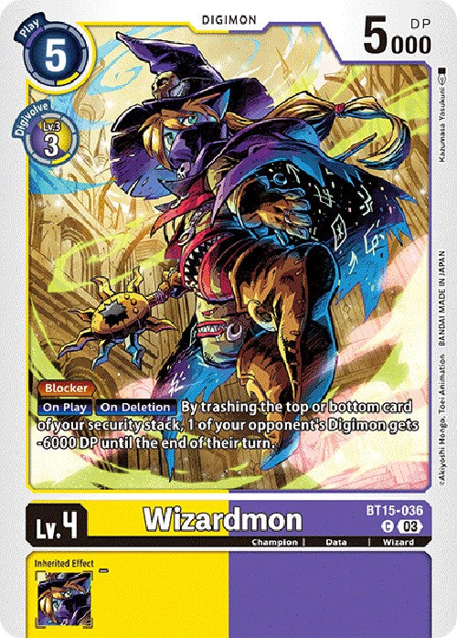 Wizardmon [BT15-036] [Superar el Apocalipsis] 
