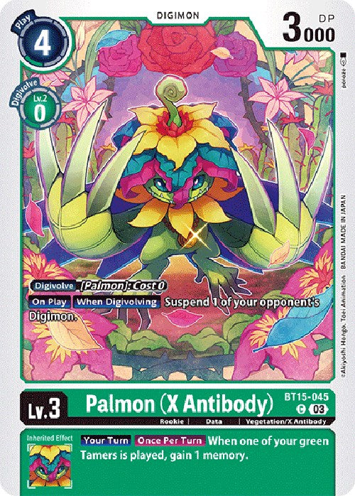 Palmon (anticuerpo X) [BT15-045] [Superar el apocalipsis] 