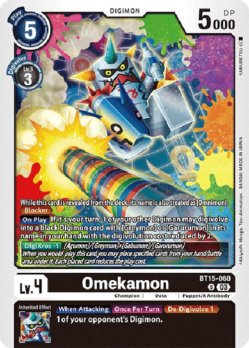 Omekamon [BT15-060] [Superar el Apocalipsis] 