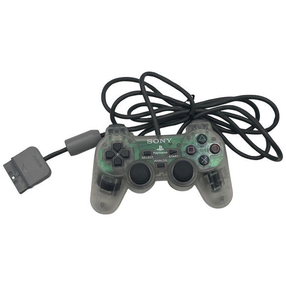 Red Fox Gaming - Hickory - Clear Dual Shock Controller - Video Game - Playstation