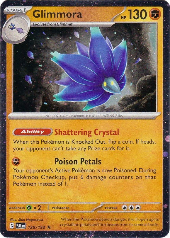 Glimmora (126/193) (Holo cosmos) [Scarlet &amp; Violet: Paldea evolucionada] 