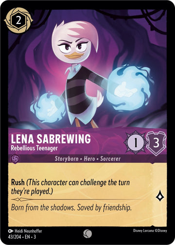 Lena Sabrewing - Adolescente rebelde (43/204) [Into the Inklands] 