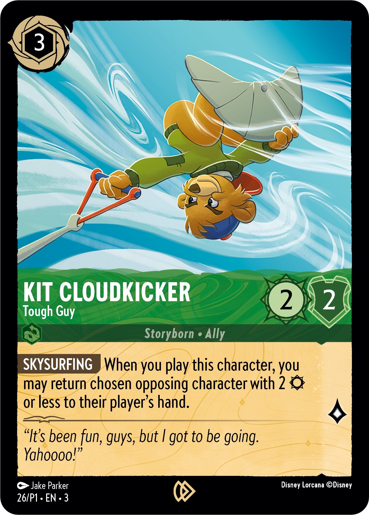 Kit Cloudkicker - Tough Guy (26) [Tarjetas promocionales] 