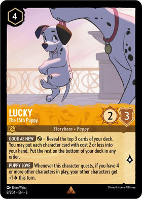 Lucky - El cachorro número 15 (8/204) [Into the Inklands] 