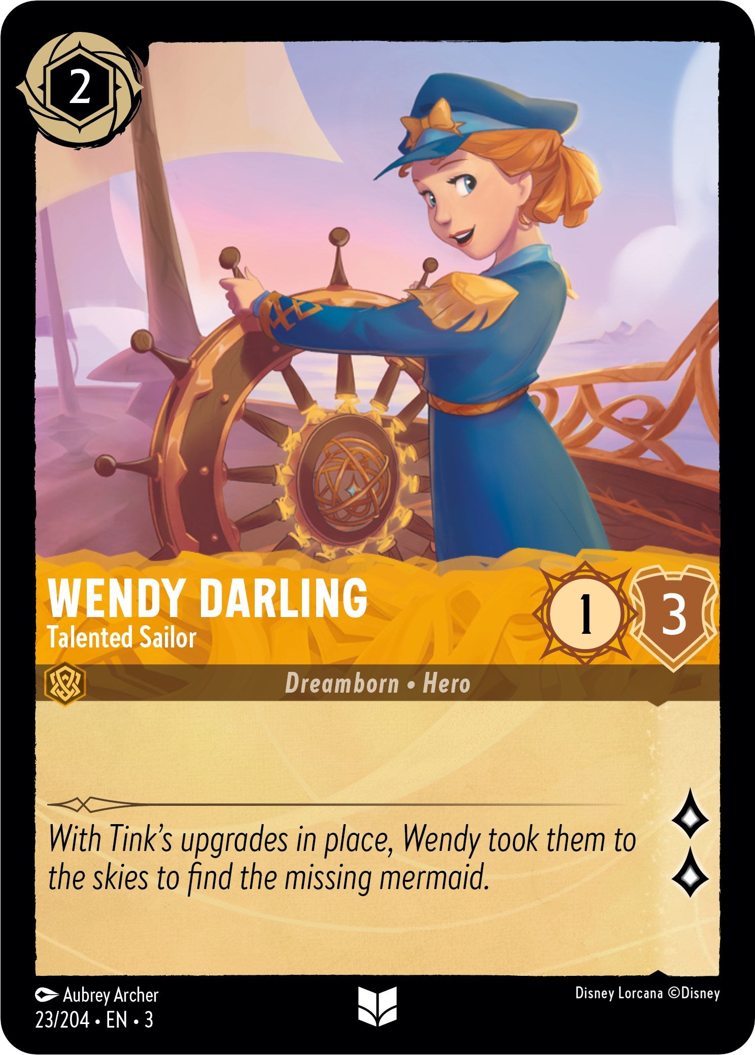 Wendy Darling - Marinera talentosa (23/204) [Into the Inklands] 