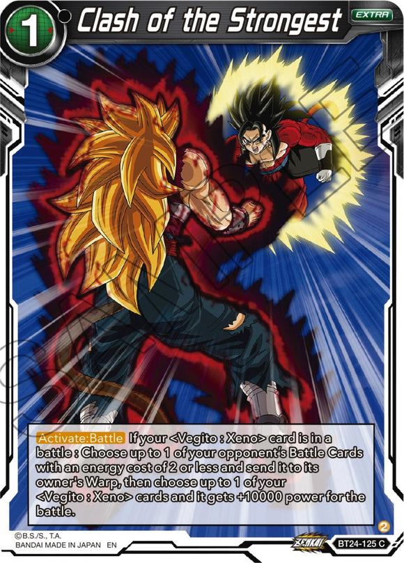 Choque de los más fuertes (BT24-125) [Beyond Generations] 