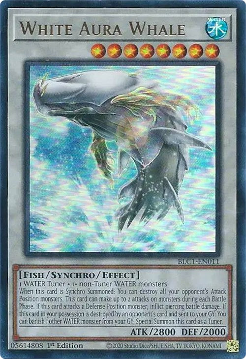 Ballena Aura Blanca [BLC1-EN011] Ultra Rara 