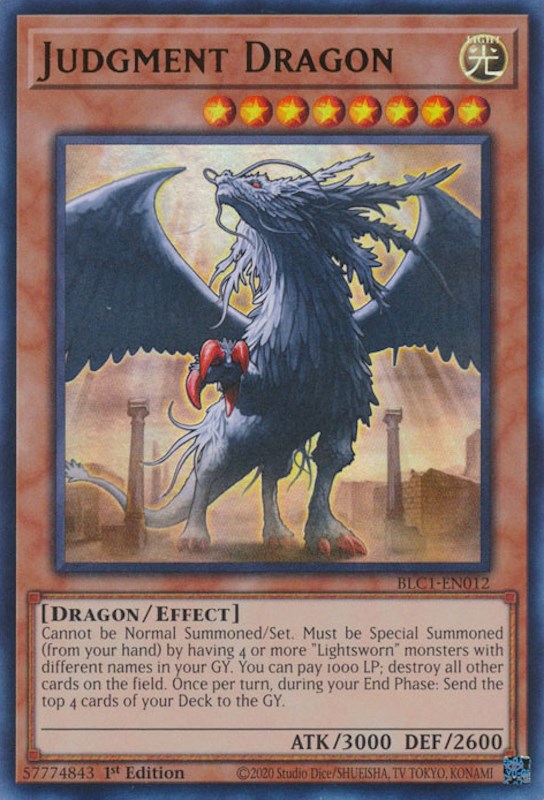 Dragón del Juicio [BLC1-EN012] Ultra Raro 