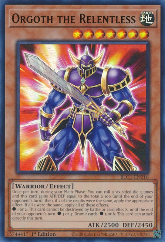 Orgoth el Implacable [BLC1-EN016] Ultra Raro 