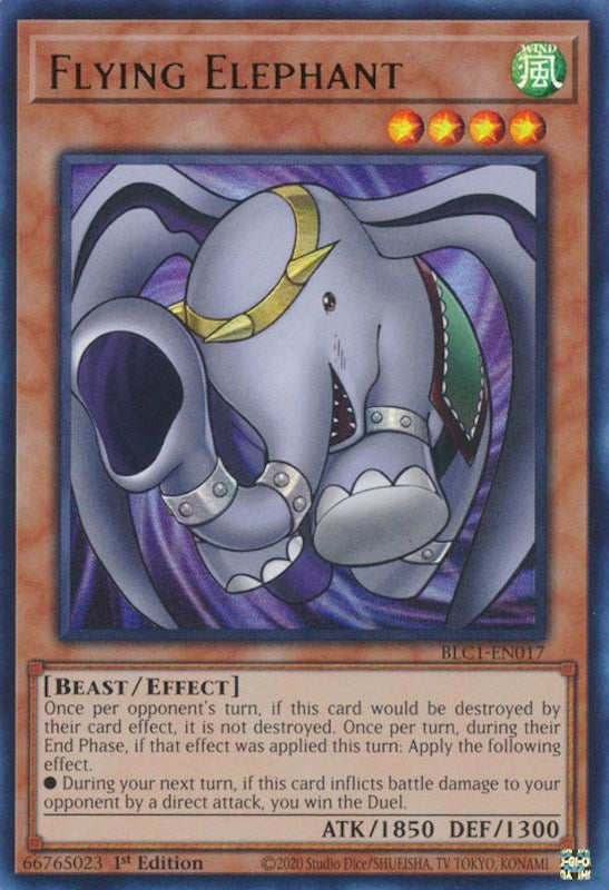 Elefante volador [BLC1-EN017] Ultra raro 