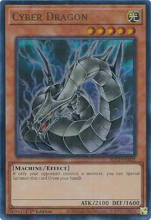 Ciberdragón (Arte alternativo) [BLC1-EN021] Ultra raro 