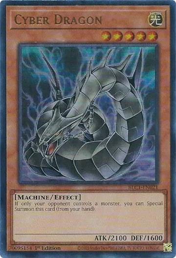 Ciberdragón (Arte alternativo) [BLC1-EN021] Ultra raro 