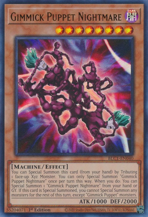 Marioneta Trucada Pesadilla [BLC1-EN040] Ultra Raro 