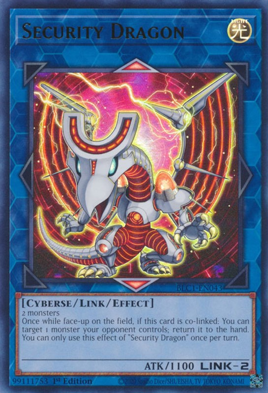 Dragón de seguridad [BLC1-EN043] Ultra raro 