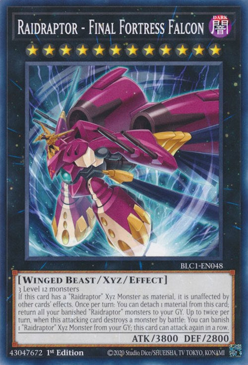 Raidraptor - Halcón de la fortaleza final [BLC1-EN048] Común 