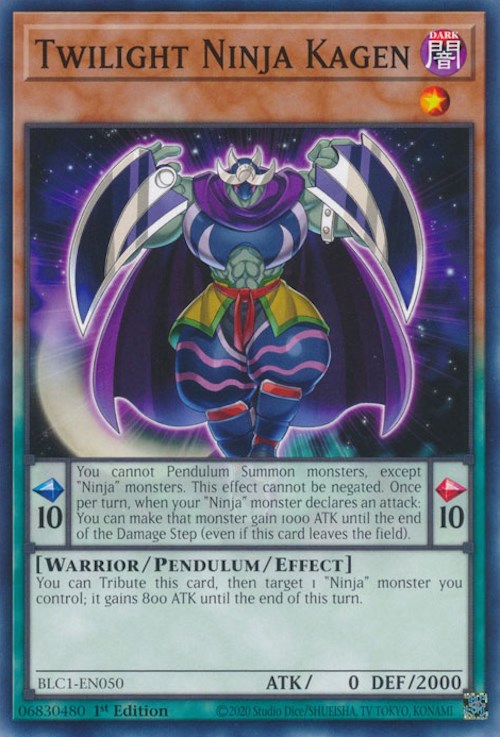 Kagen Ninja Crepuscular [BLC1-EN050] Común 
