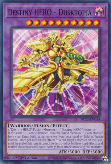 HÉROE del destino - Dusktopia [BLC1-EN054] Común 