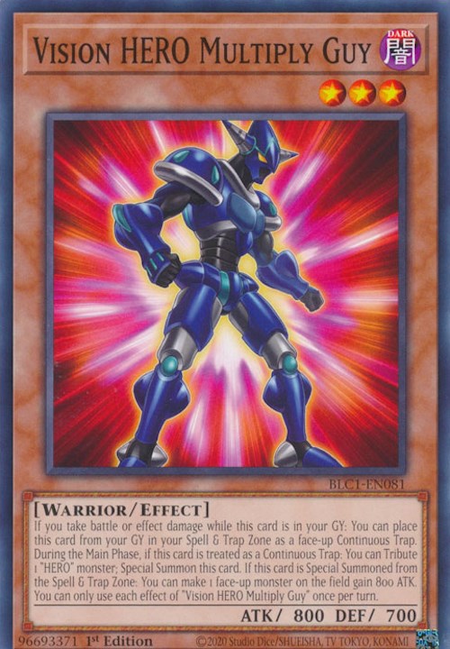 Visión HÉROE Multiplicar Guy [BLC1-EN081] Común 