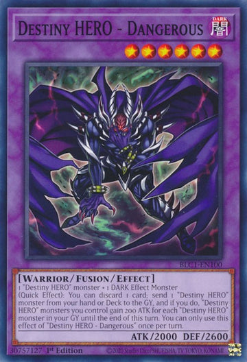 HÉROE del destino - Peligroso [BLC1-EN100] Común 