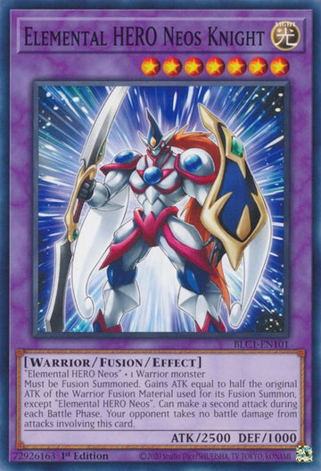 HÉROE Elemental Caballero Neos [BLC1-EN101] Común 
