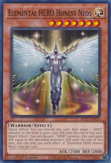 HÉROE Elemental Honest Neos [BLC1-EN120] Común 