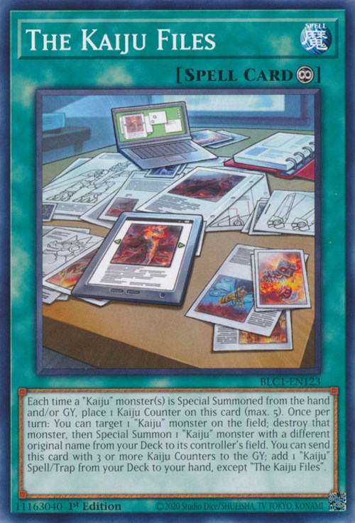 Los Archivos Kaiju [BLC1-EN123] Común 