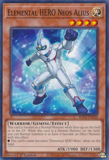 HÉROE Elemental Neos Alius [BLC1-EN138] Común 