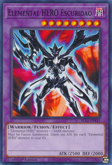 HÉROE Elemental Escuridao [BLC1-EN141] Común 