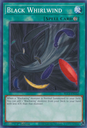 Torbellino negro [BLC1-EN142] Común 
