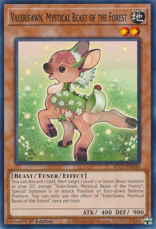 Valerifawn, Bestia Mística del Bosque [BLC1-EN148] Común 