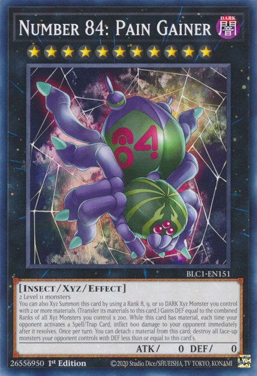 Número 84: Ganador de dolor [BLC1-EN151] Común 