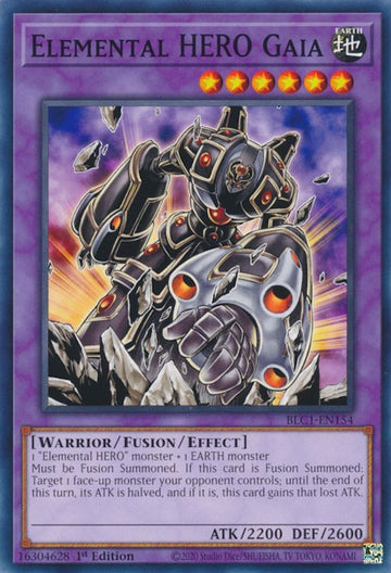 HÉROE Elemental Gaia [BLC1-EN154] Común 