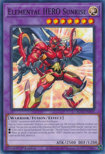 HÉROE Elemental Amanecer [BLC1-EN155] Común 