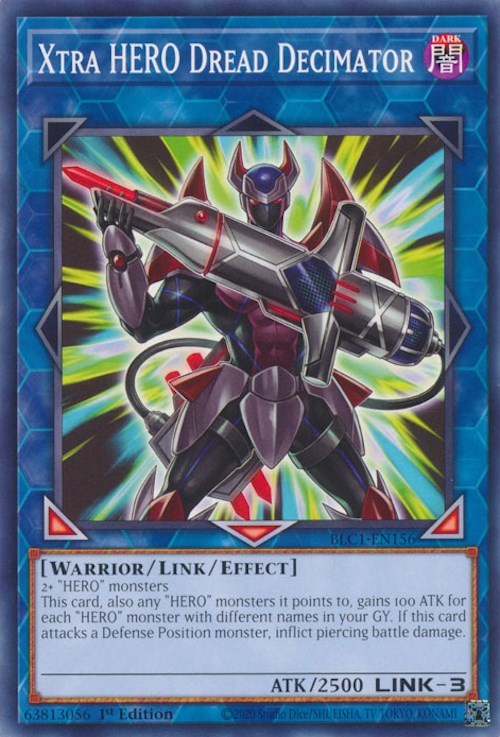 Decimador del terror Xtra HERO [BLC1-EN156] Común 