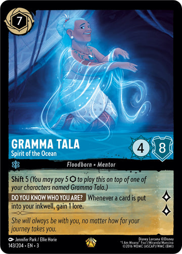 Gramma Tala - El espíritu del océano (143/204) [Into the Inklands] 