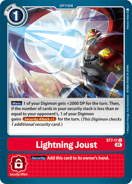 Justa Relámpago [ST7-11] [Mazo inicial: Gallantmon] 