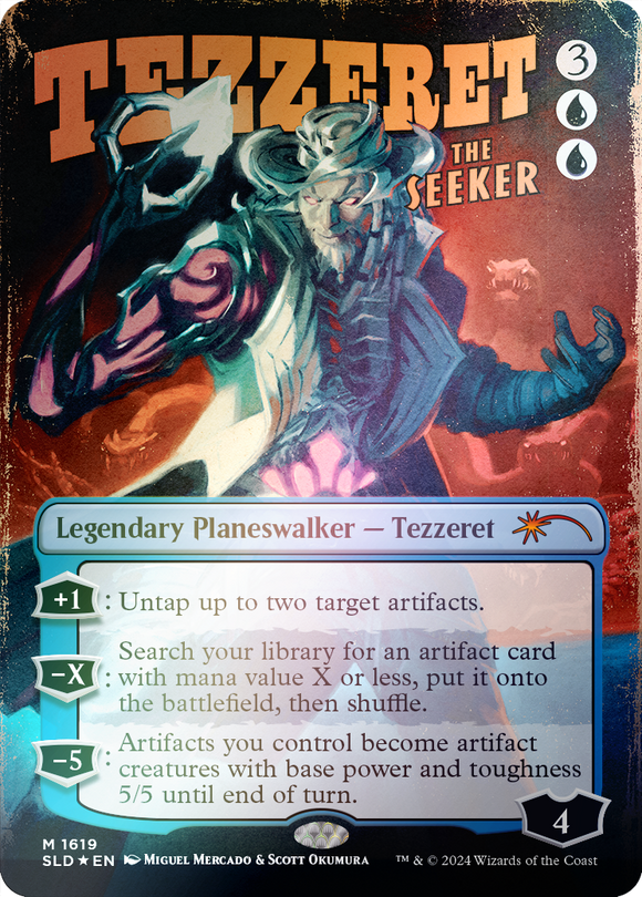 Tezzeret el Buscador (1619) (Rainbow Foil) [Serie Secret Lair Drop] 