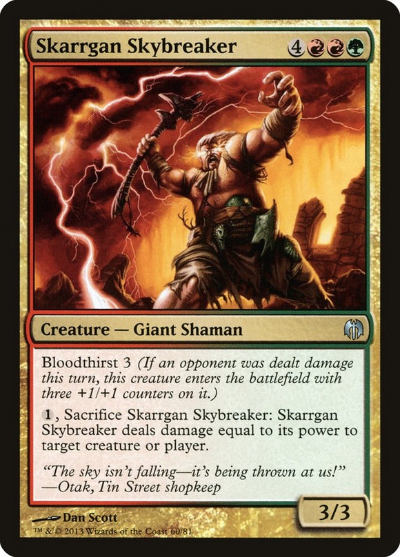 Skarrgan Skybreaker [Duel Decks: Héroes contra Monstruos] 