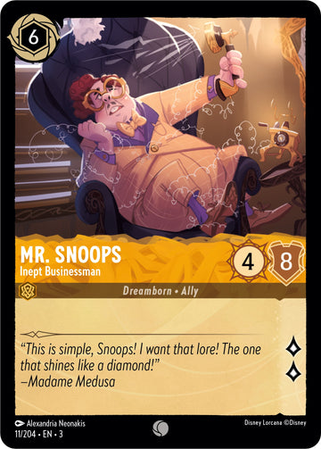 El señor Snoops: un hombre de negocios inepto (11/204) [Into the Inklands] 