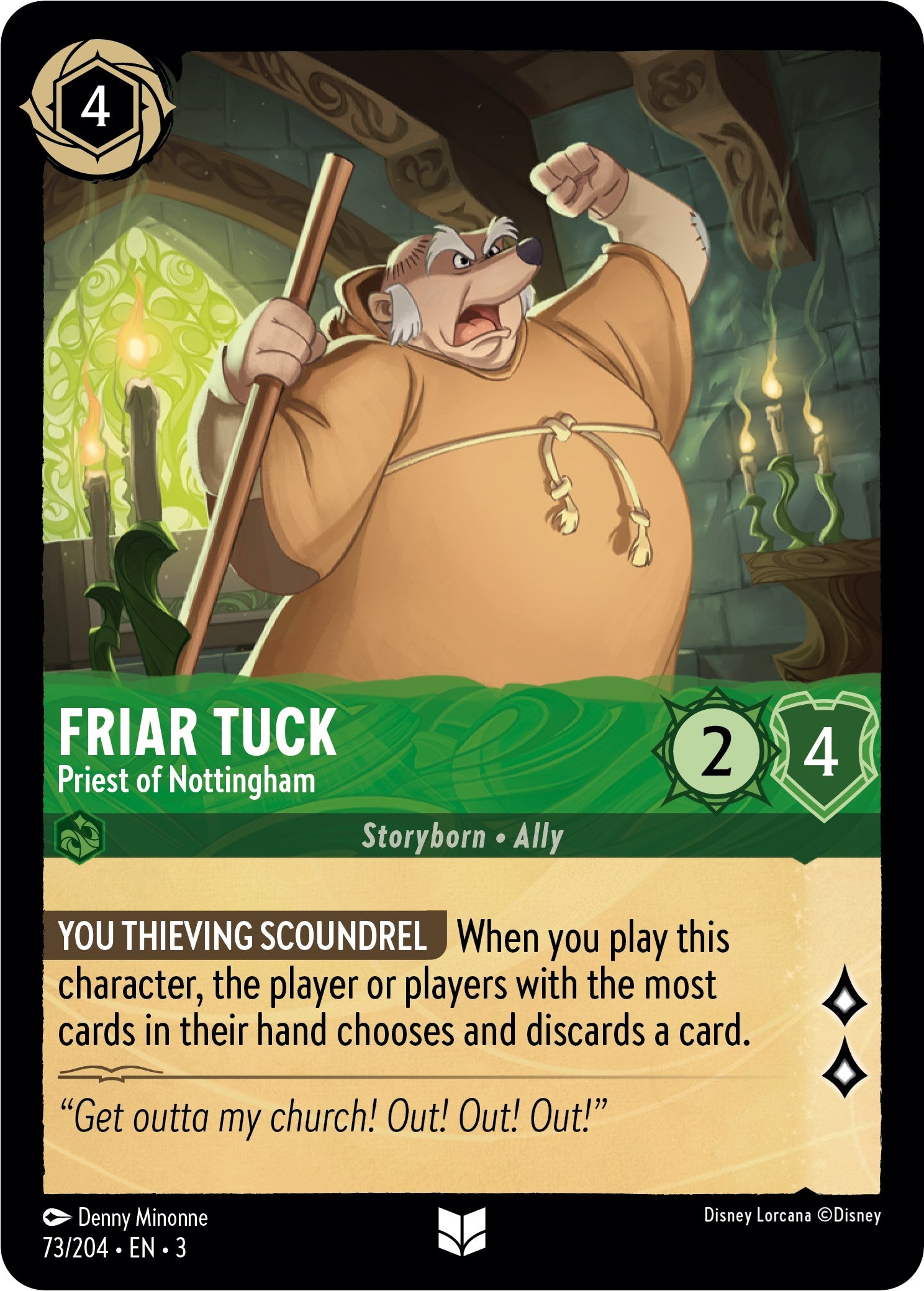 Fray Tuck, sacerdote de Nottingham (73/204) [Into the Inklands] 