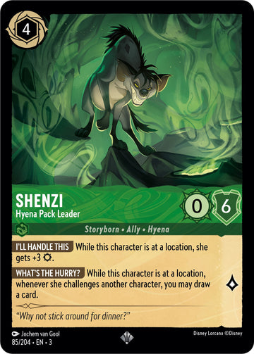Shenzi - Líder de la manada de hienas (85//204) [Into the Inklands] 