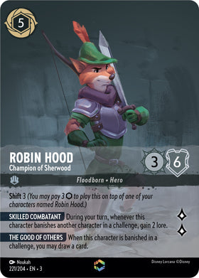 Robin Hood - Champion of Sherwood (Enchanted) (221/204) [Into the Inklands]