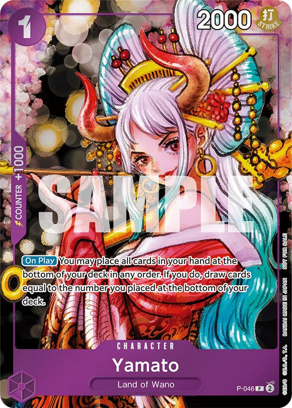 Yamato (Paquete de evento vol. 3) [Tarjetas promocionales de One Piece] 