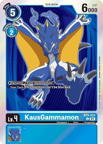 KausGammamon [BT9-023] (Paquete doble 02) [X Record] 