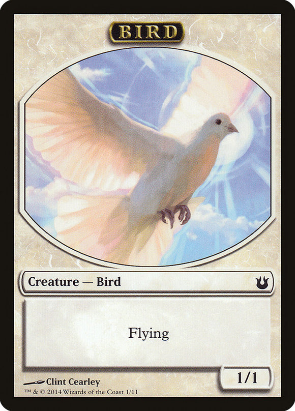 Ficha de pájaro (1/11) [Fichas de Nacidos de los Dioses] 