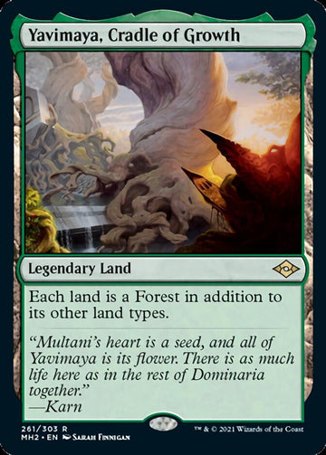 Yavimaya, Cradle of Growth [Modern Horizons 2] - 0