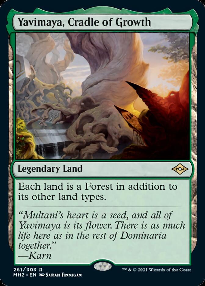 Yavimaya, Cradle of Growth [Modern Horizons 2] - 0