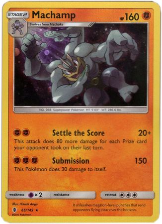 Machamp (65/145) (Cosmos Holo) [Sol y Luna: Guardianes en ascenso] 