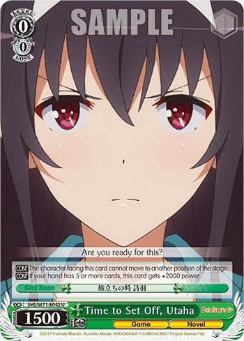 Es hora de partir, Utaha [Saekano Cómo criar a una novia aburrida. flat] 
